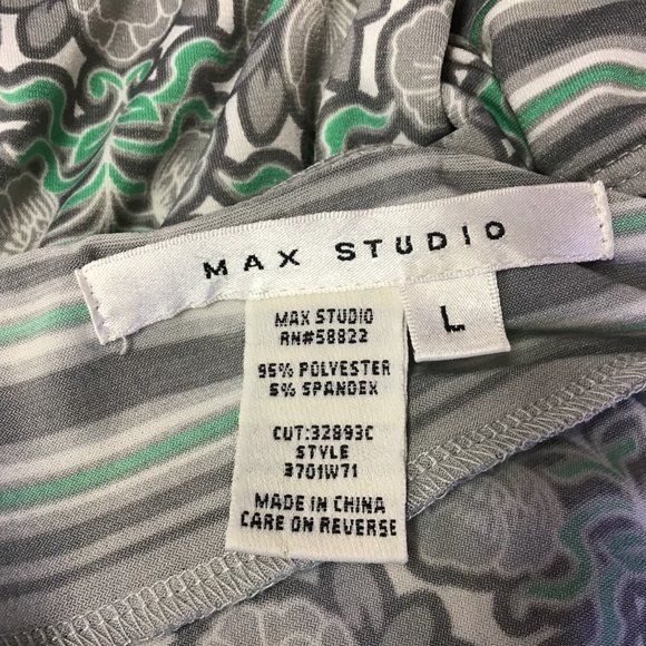 Max Studio Women Boat Neck Tunic L - Picture 6 of 6